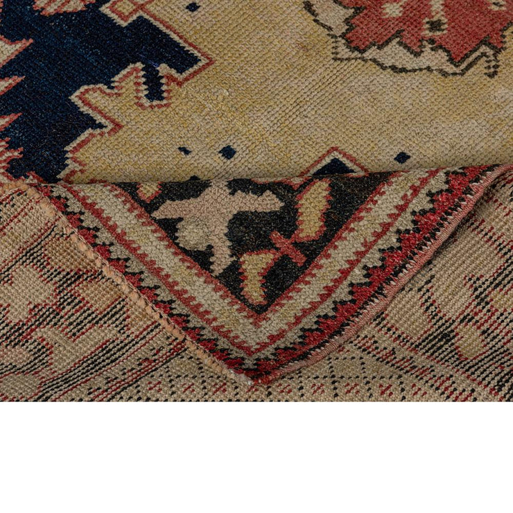 4x6 Green Vintage Turkish Area Rug