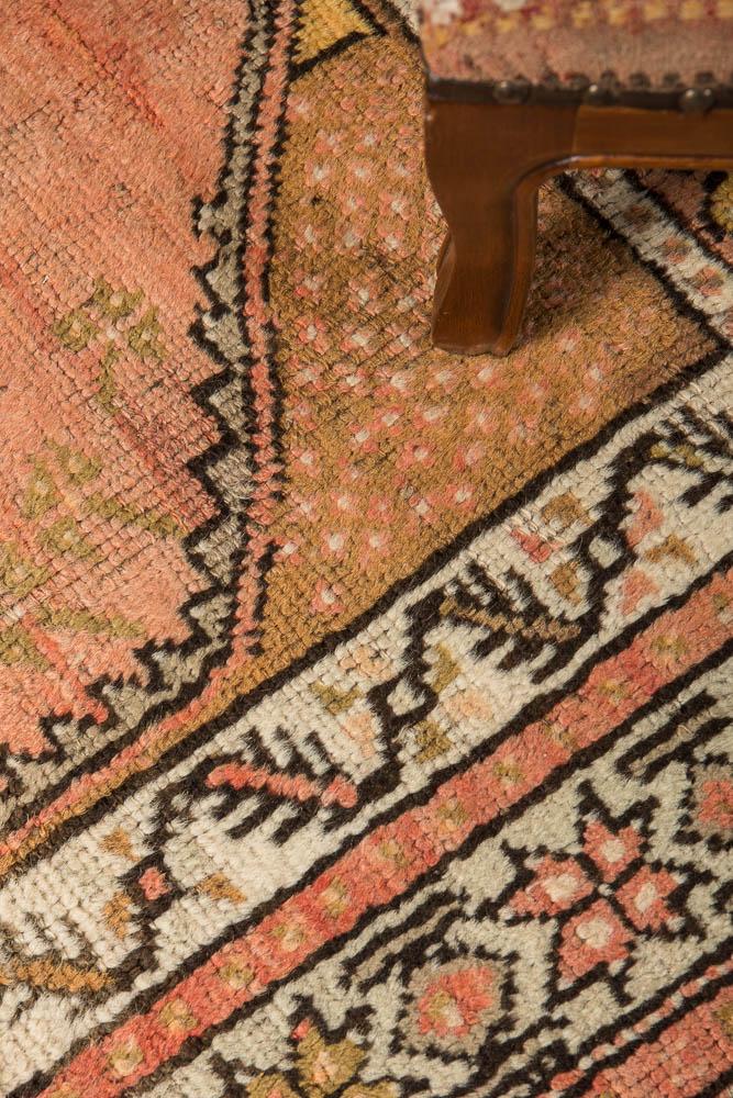 2x5 Pink Vintage Turkish Area Rug