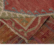 3x5 Red Vintage Turkish Area Rug