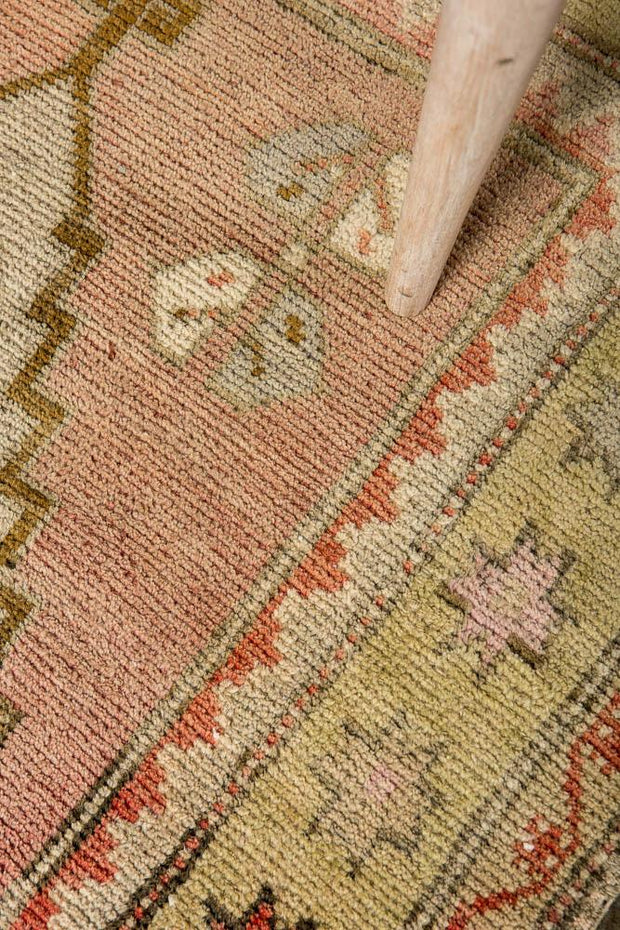 2x4 Beige Vintage Turkish Area Rug