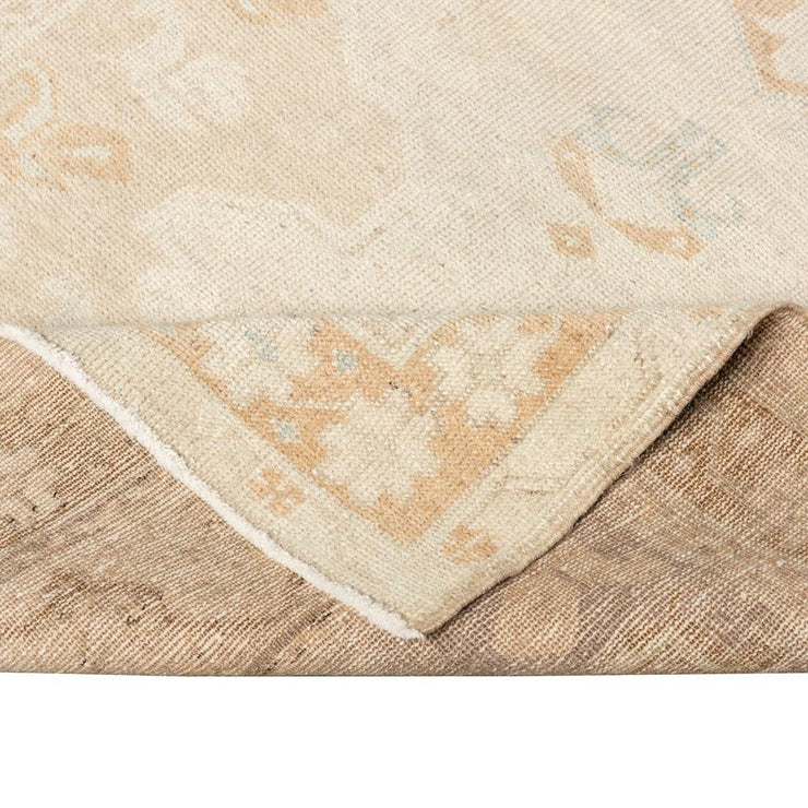 3x10 Beige Vintage Turkish Runner Rug