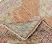 2x5 Pink Vintage Turkish Area Rug