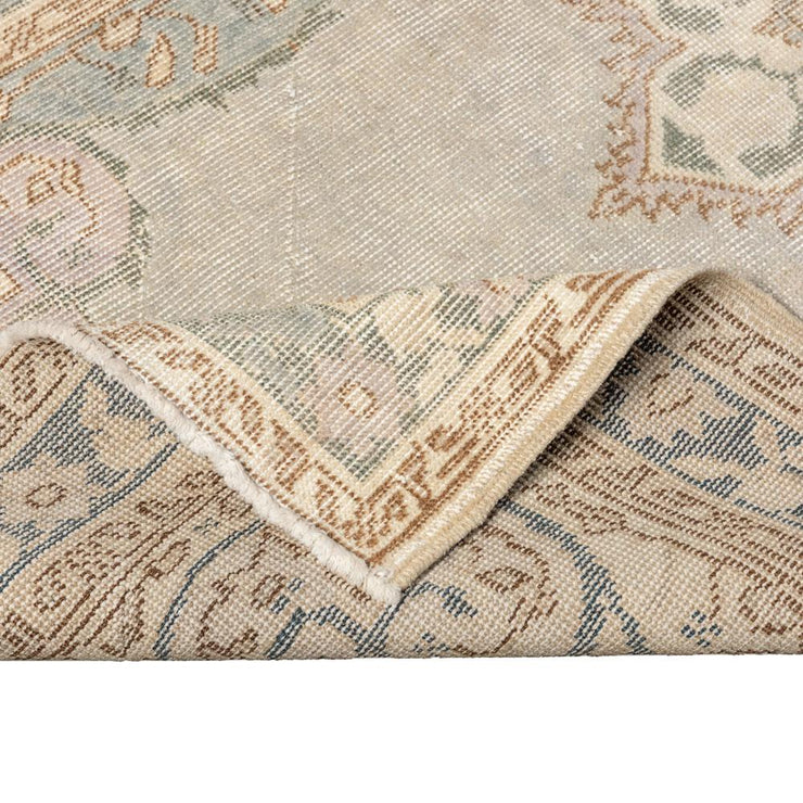 3x11 Blue Vintage Turkish Runner Rug