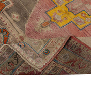 4x7 Pink Vintage Turkish Area Rug