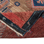 3x10 Orange Vintage Turkish Runner Rug