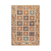 3x4 Brown Vintage Turkish Area Rug