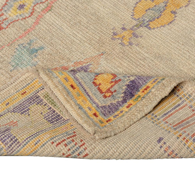 4x7 Yellow Vintage Oushak Area Rug