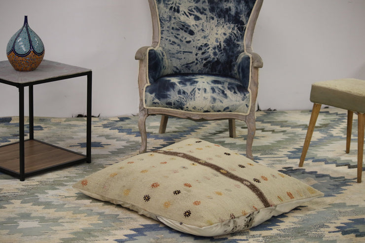 Modern Kilim Floor Pillow