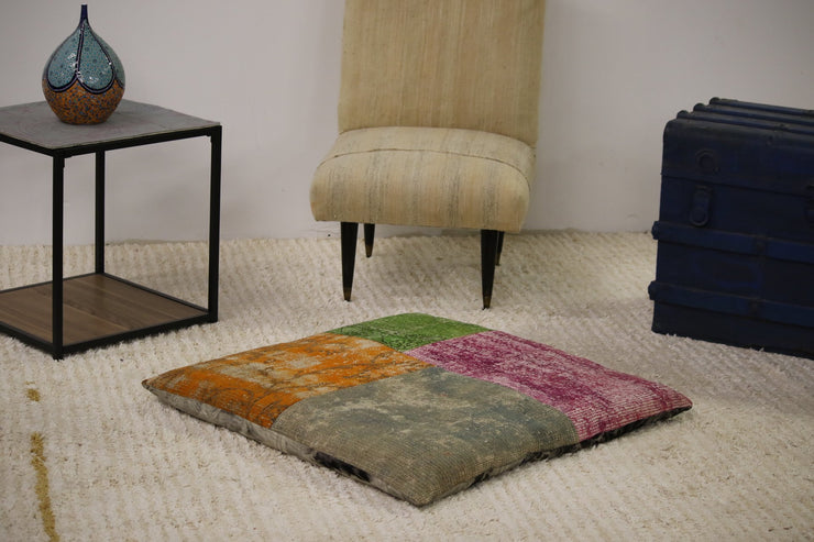 Luxury Patchwork Floor Pillow