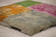 Luxury Patchwork Floor Pillow