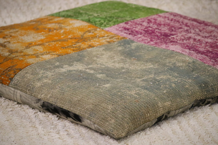 Luxury Patchwork Floor Pillow