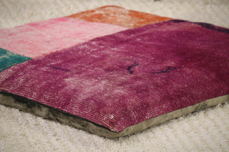 Designer Patchwork Floor Pillow