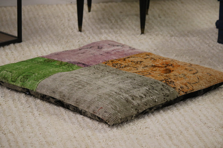 Modern Patchwork Floor Pillow