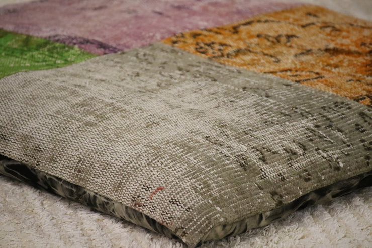 Modern Patchwork Floor Pillow