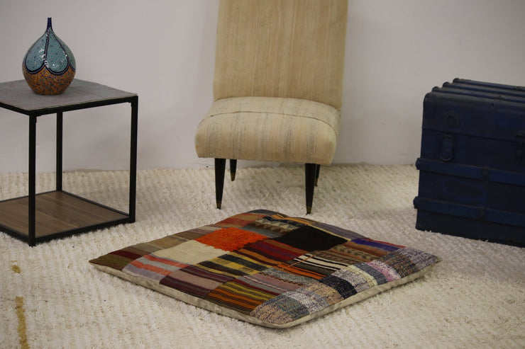 Designer Patchwork Floor Pillow