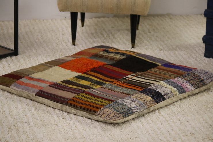 Designer Patchwork Floor Pillow
