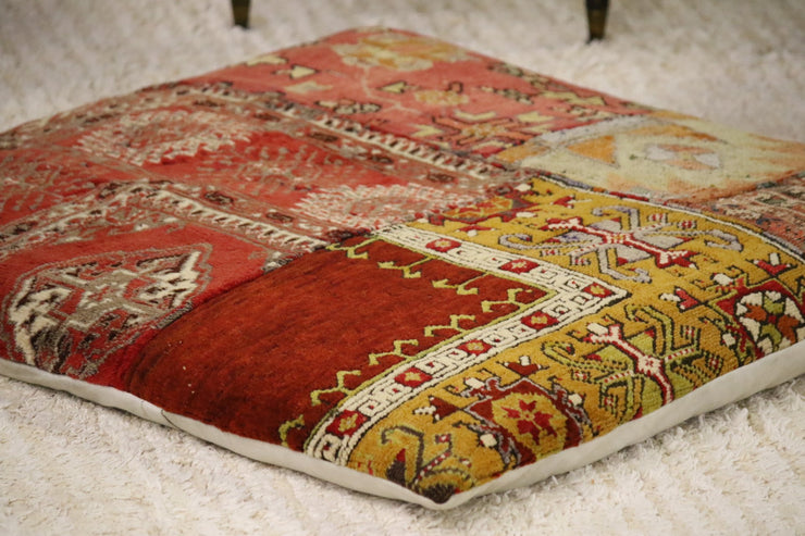 Luxury Patchwork Floor Pillow