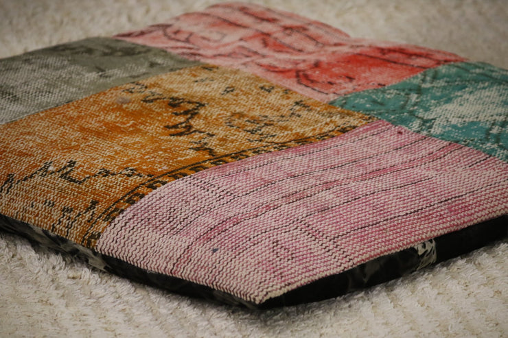 Designer Patchwork Floor Pillow