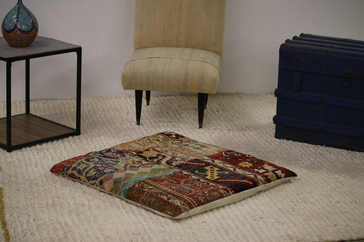 Designer Patchwork Floor Pillow