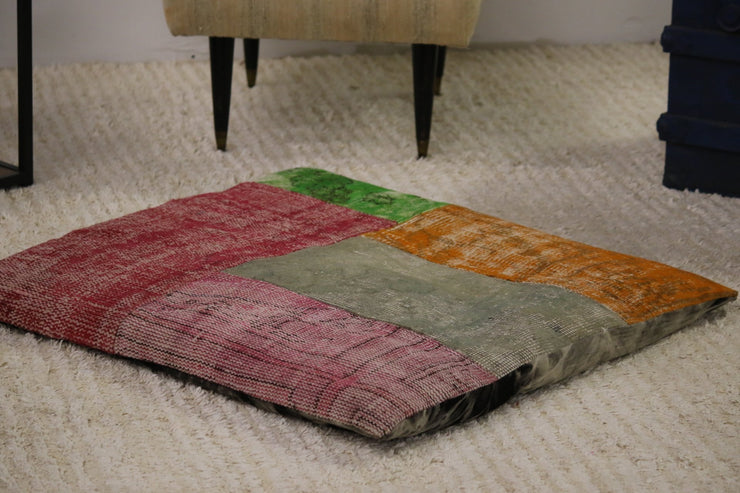 Luxury Patchwork Floor Pillow