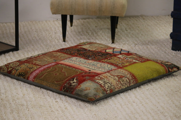 Designer Patchwork Floor Pillow