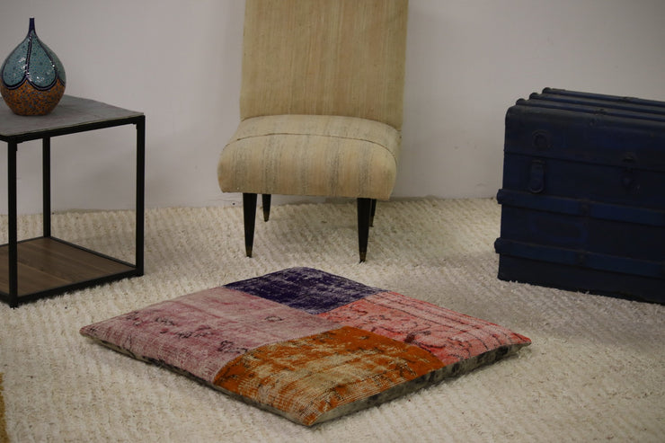 Designer Patchwork Floor Pillow