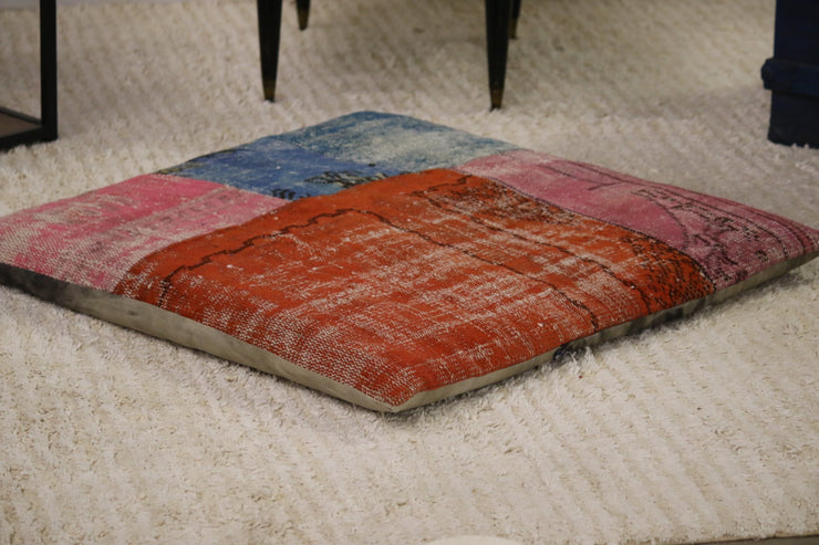 Luxury Patchwork Floor Pillow