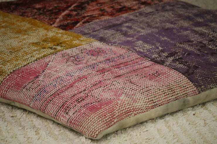 Designer Patchwork Floor Pillow
