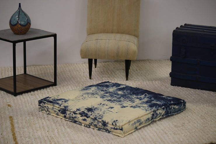 Modern Tie Dye Floor Pillow