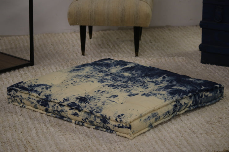 Modern Tie Dye Floor Pillow