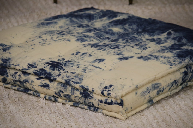 Modern Tie Dye Floor Pillow