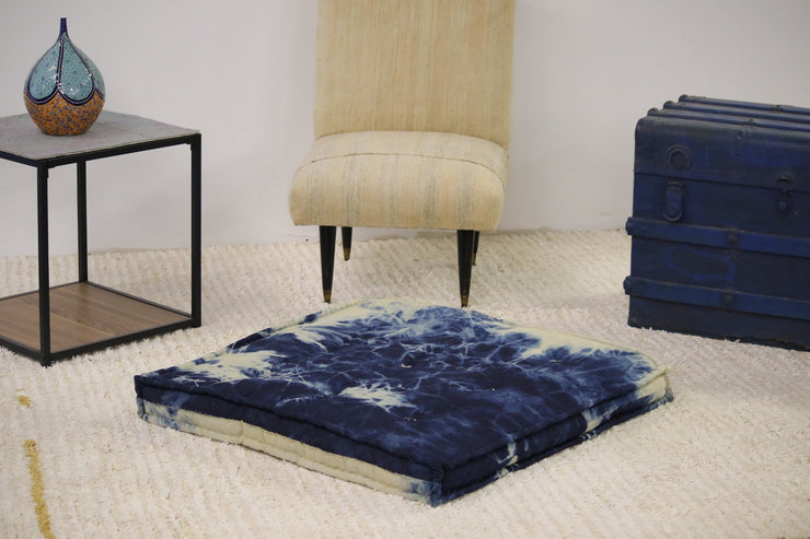 Modern Tie Dye Floor Pillow