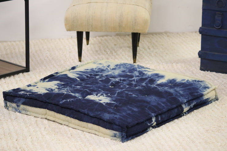 Modern Tie Dye Floor Pillow