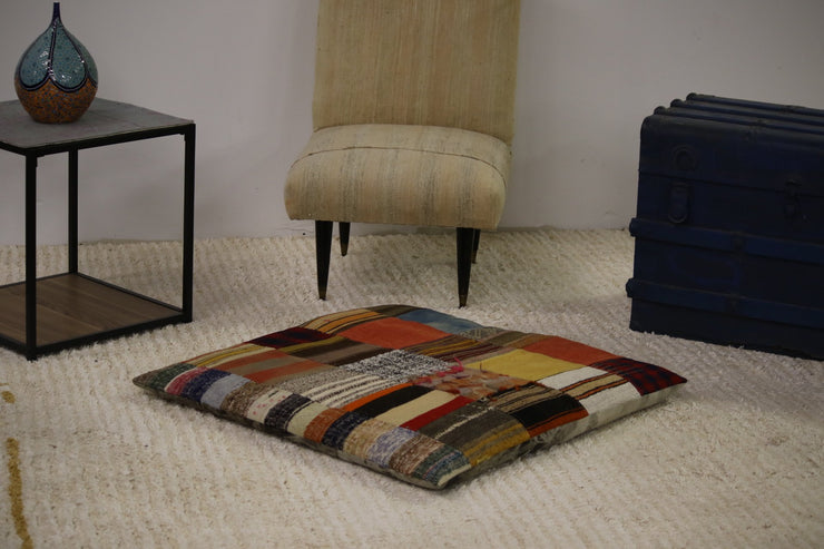 Designer Patchwork Floor Pillow