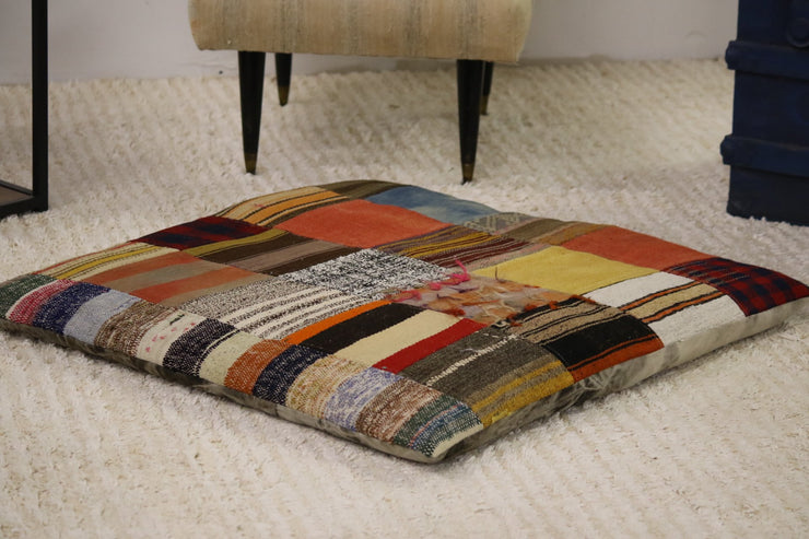Designer Patchwork Floor Pillow