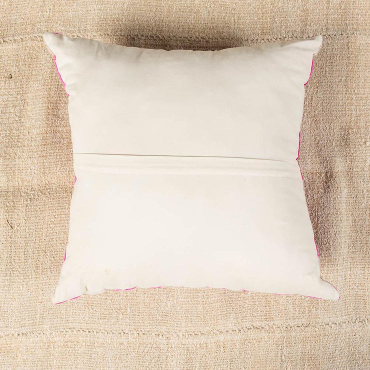 Designer Velvet Pink Sofa Pillow-Turkish Rugs-Oriental Rugs-Kilim Rugs-Oushak Rugs