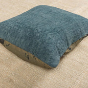 Designer Wool Blue Sofa Pillow-Turkish Rugs-Oriental Rugs-Kilim Rugs-Oushak Rugs