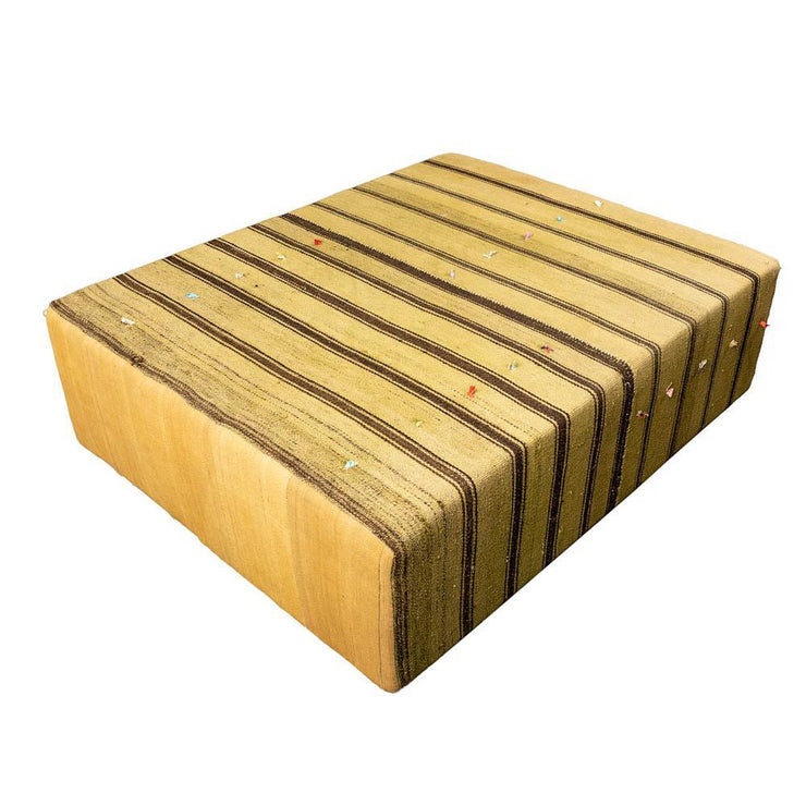 Green & Yellow Large Ottoman-Turkish Rugs-Oriental Rugs-Kilim Rugs-Oushak Rugs