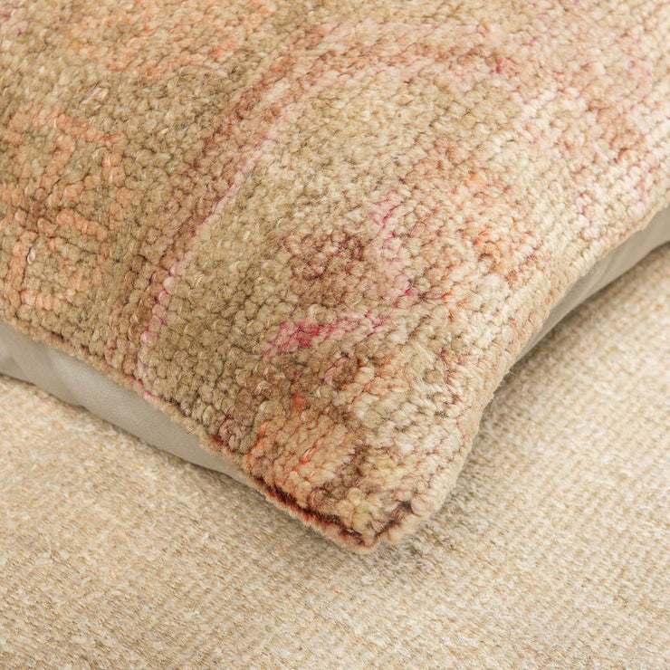 Luxury Wool Beige Sofa Pillow-Turkish Rugs-Oriental Rugs-Kilim Rugs-Oushak Rugs