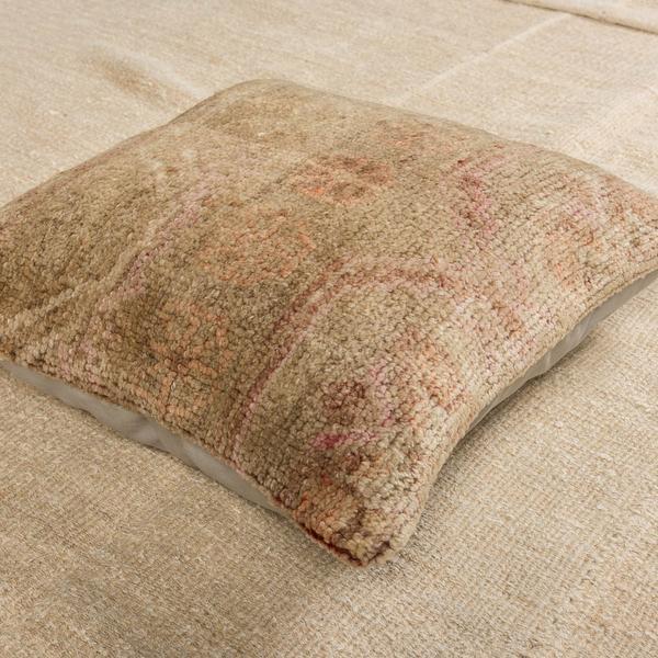 Luxury Wool Beige Sofa Pillow-Turkish Rugs-Oriental Rugs-Kilim Rugs-Oushak Rugs