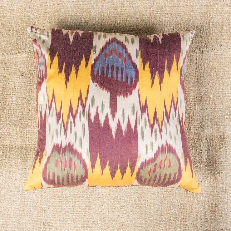 Modern Embroidered Copper Sofa Pillow-Turkish Rugs-Oriental Rugs-Kilim Rugs-Oushak Rugs