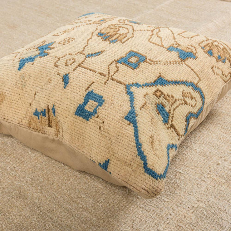 Modern Wool Beige Sofa Pillow-Turkish Rugs-Oriental Rugs-Kilim Rugs-Oushak Rugs