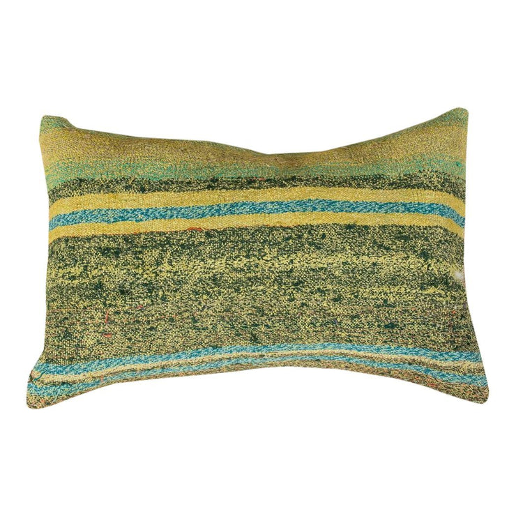 Designer Wool Green Sofa Pillow